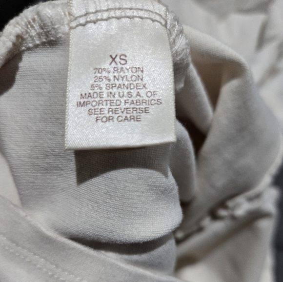 Arden B Ivory Mesh Detail Dress Size XS - Picture 3 of 5
